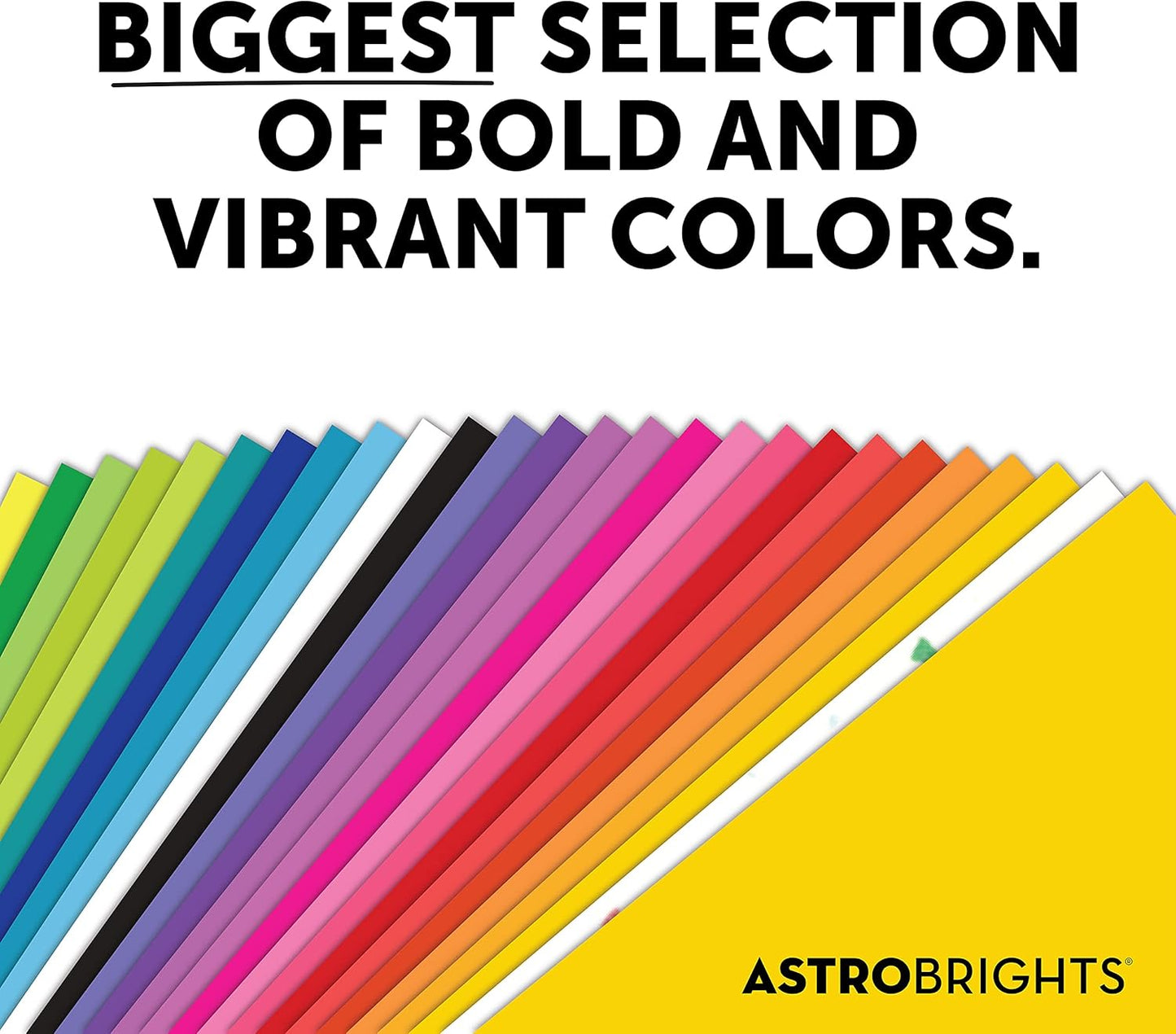 Astrobrights® Colored Card Stock, Bright Color Cover Paper, 8 1/2" x 11", FSC® Certified, 65 Lb, Pulsar Pink™, 250 Count (Pack of 1)