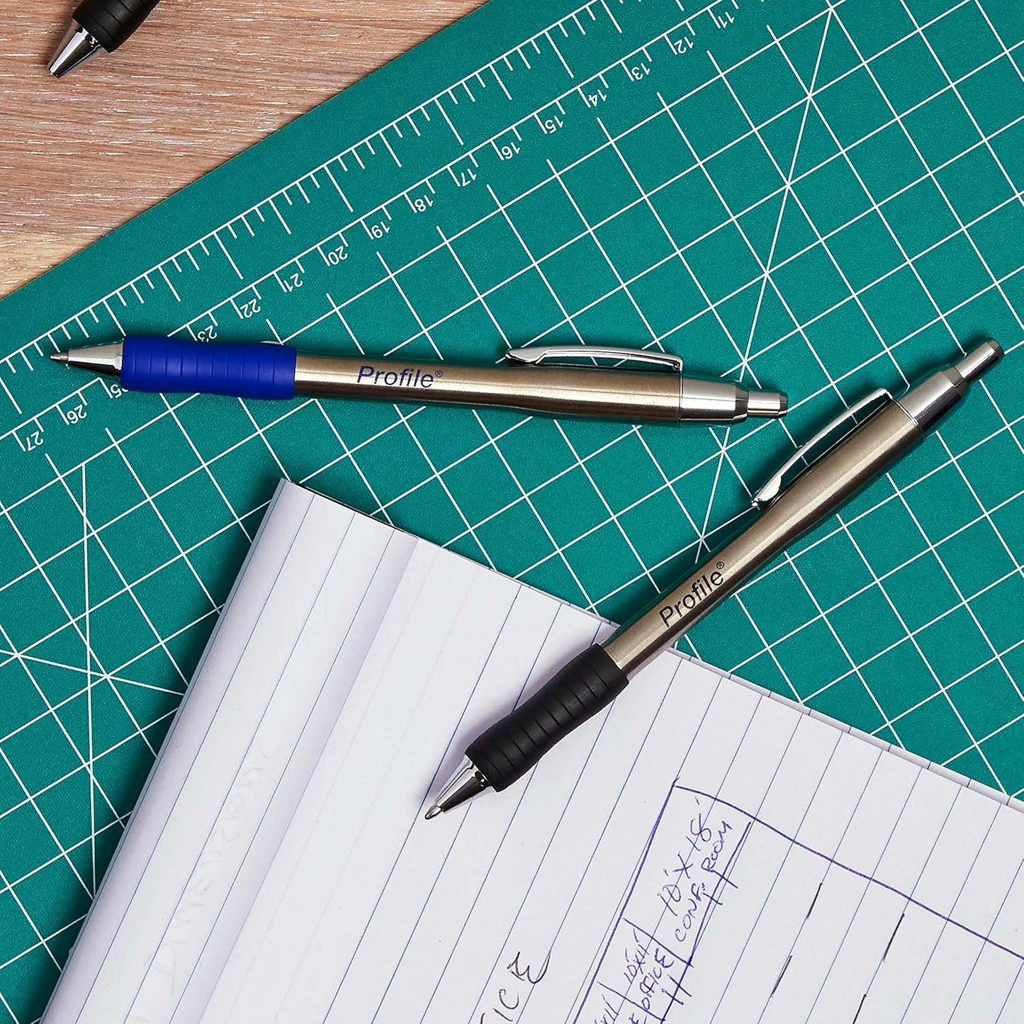 Paper Mate Profile Pen Refills, Pen Ink for Ballpoint Pens, 1.0 mm, Black,