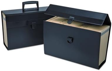 Pendaflex Portafile Expanding Organizer, 15 1/8"x 10 5/8", Black (01156)