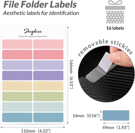 Expanding File Folder with 7 Pockets, Accordion File Organizer, Folders for Documents, Portable Receipt Paper Organizer, Letter Size Filing Folder School Office Supplies, Black