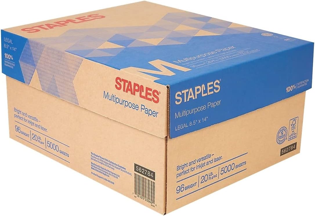 TRU RED Printer Paper, 8.5" x 11" -inch, 20 lbs., For Office, School & Home
