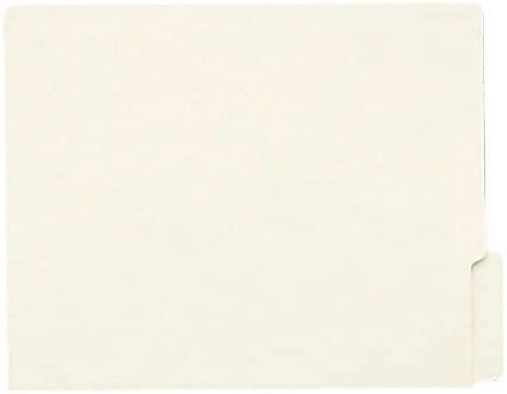 Smead End Tab File Folder, Straight-Cut Tab, Letter Size, Manila, 100 per Box (24100)