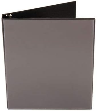 Universal Economy Round Ring View Binder, 3 Rings, 1" Capacity, 11 x 8.5, White, 12/Carton