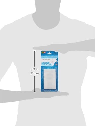 Redi-Tag, RTG31010, Permanent Stick Write-On Index Tabs, 416 / Pack, White, (Pack of 1)