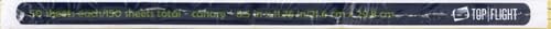 Top Flight Legal Pad, 8.5 x 11.75 Inches, 0.375 Inch Rule, Canary, 50 Sheets per Pad, 3 Pads per Pack (4513108)