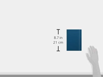 LEUCHTTURM1917 - Notebook Hardcover Medium A5-251 Numbered Pages for Writing and Journaling (Navy, Ruled)