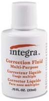 Integra : Multipurpose Correction Fluid, 22ml, White -:- Sold as 2 Packs of - 1 - / - Total of 2 Each