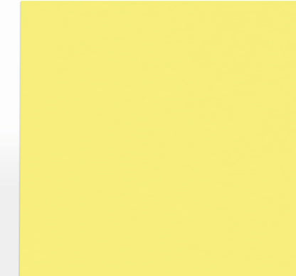 LUXPaper 8.5" x 11" Paper | Letter Size | Pastel Canary Yellow | 60lb. Text | 50 Qty