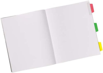 Avery Margin Ultra Tabs, 2.5" x 1", 2-Side Writable, Assorted Pastel Colors, 48 Repositionable Tabs (74867)