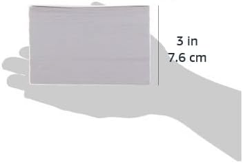 Amazon Basics Ruled Lined Index Cards for Study, Notes and Recipes, White, 3" x 5", 1,000 Count (10 Pack of 100)