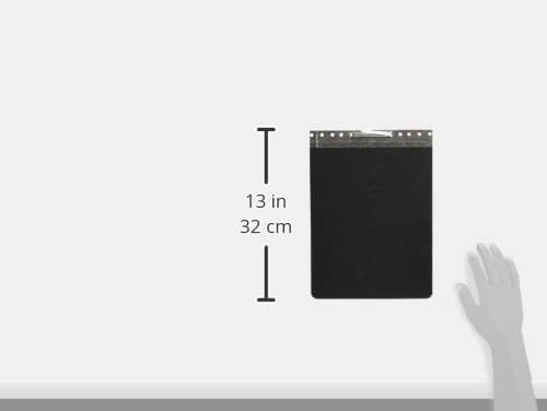 ACCO Pressboard Report Covers, Top Binding for Letter Size Sheets, 2" Capacity, Black (A7017921)