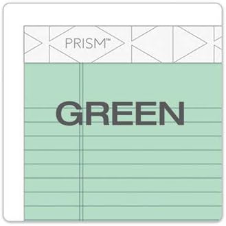 TOPS Prism+ Writing Pads, 5x 8, Perforated, Jr. Legal Ruled, Narrow 1/4 Spacing, Orchid, 50 Sheets, 12 Pack (63040)