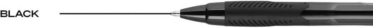 Uni-Ball Jetstream Elements Ballpoint Pen, Medium Point (1.0mm), Blue Ink, 6 Pens