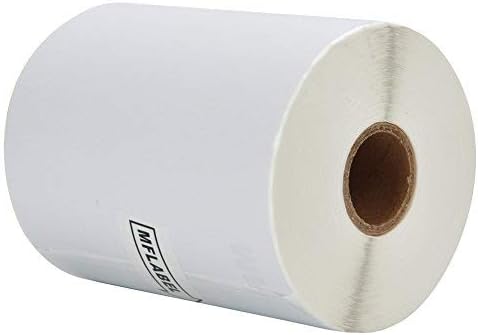 MFLABEL 4x6 Thermal Shipping Labels - 2 Rolls of 250, Perforated & Smudge-Proof Direct Thermal Labels Compatible with Rollo, Zebra, for Amazon UPS FedEx Shopify