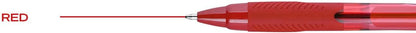 Uni-Ball Jetstream Elements Ballpoint Pen, Medium Point (1.0mm), Blue Ink, 6 Pens
