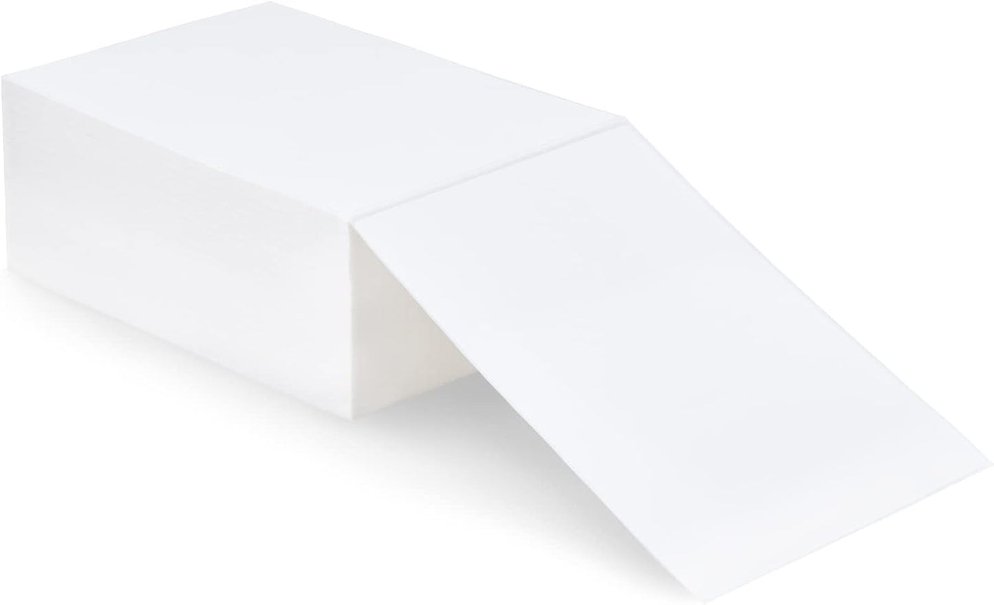 L LIKED 200 4x6 Thermal Labels Fanfold, Direct Thermal Shipping Labels - Perforated and Strong Adhesive