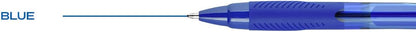 Uni-Ball Jetstream Elements Ballpoint Pen, Medium Point (1.0mm), Blue Ink, 6 Pens
