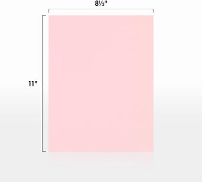 LUXPaper 8.5" x 11" Paper | Letter Size | Pastel Canary Yellow | 60lb. Text | 50 Qty