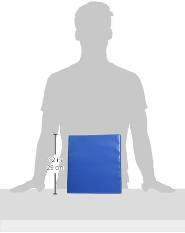 Avery Heavy-Duty View 3 Ring Binder, 1" One Touch Slant Rings, Holds 8.5" x 11" Paper, 1 Light Blue Binder (05301)