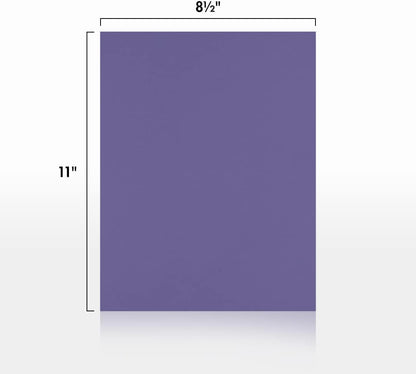 LUXPaper 8.5" x 11" Paper | Letter Size | Pastel Canary Yellow | 60lb. Text | 50 Qty