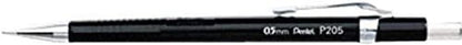 Pentel Sharp Mechanical Pencil 0.5mm, Pack of 5 Black Mechanical Pencils