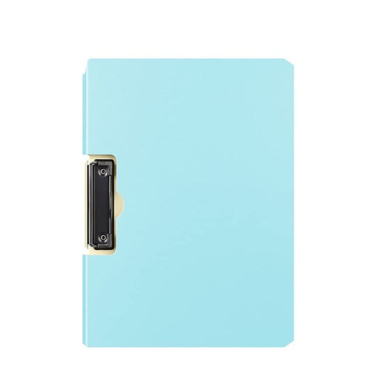 MVNOIRE Portable File Clipboard Single Clip/Dual Clips Optional Folders Vertical Office Supplies