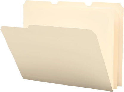 Smead Poly File Folder, 1/3-Cut Tab, Letter Size, Red, 24 per Box (10501)