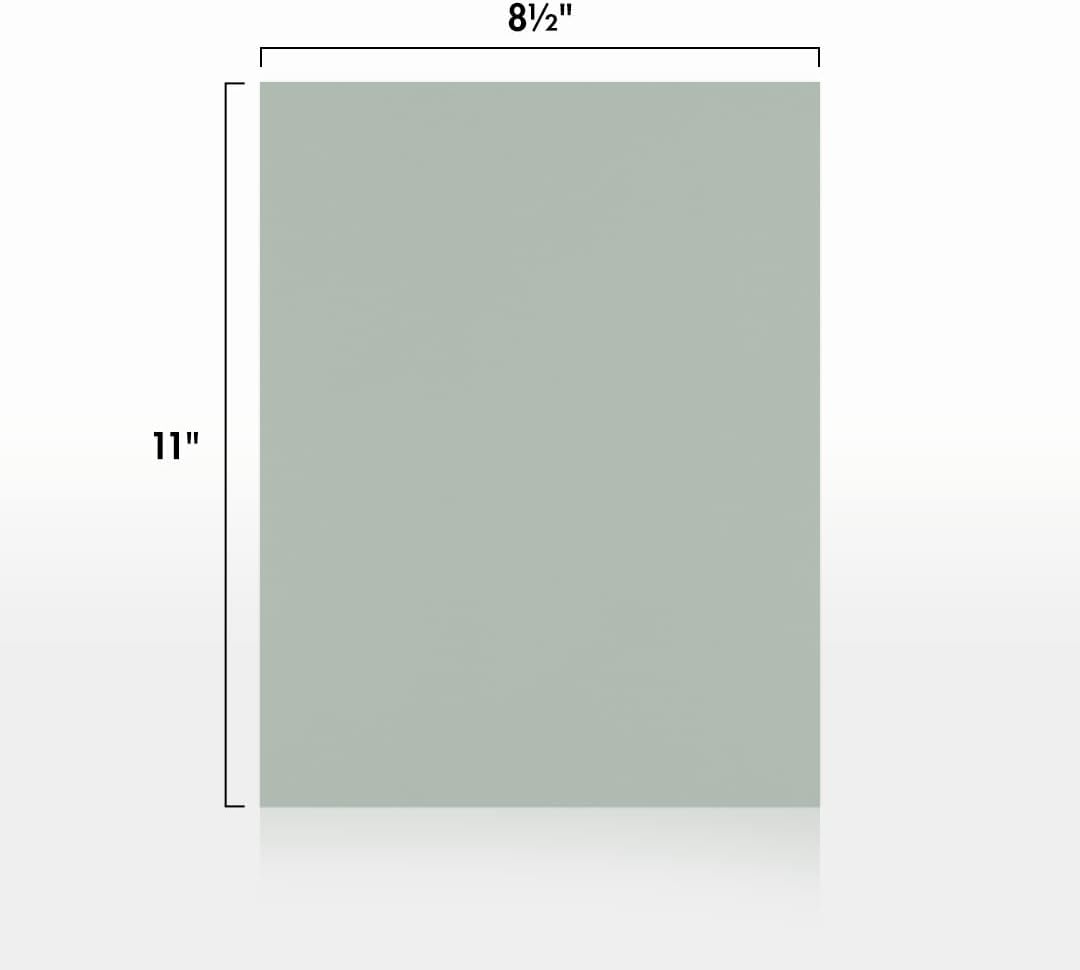 LUXPaper 8.5" x 11" Paper | Letter Size | Pastel Canary Yellow | 60lb. Text | 50 Qty