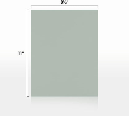 LUXPaper 8.5" x 11" Paper | Letter Size | Pastel Canary Yellow | 60lb. Text | 50 Qty