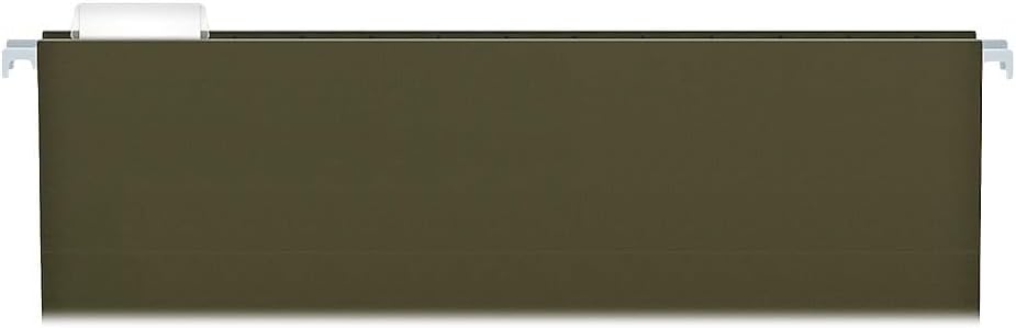 Pendaflex Extra Capacity Reinforced Hanging File, 3", Legal Size, Standard Green, 1/5 Cut, 25/BX (04153x3)