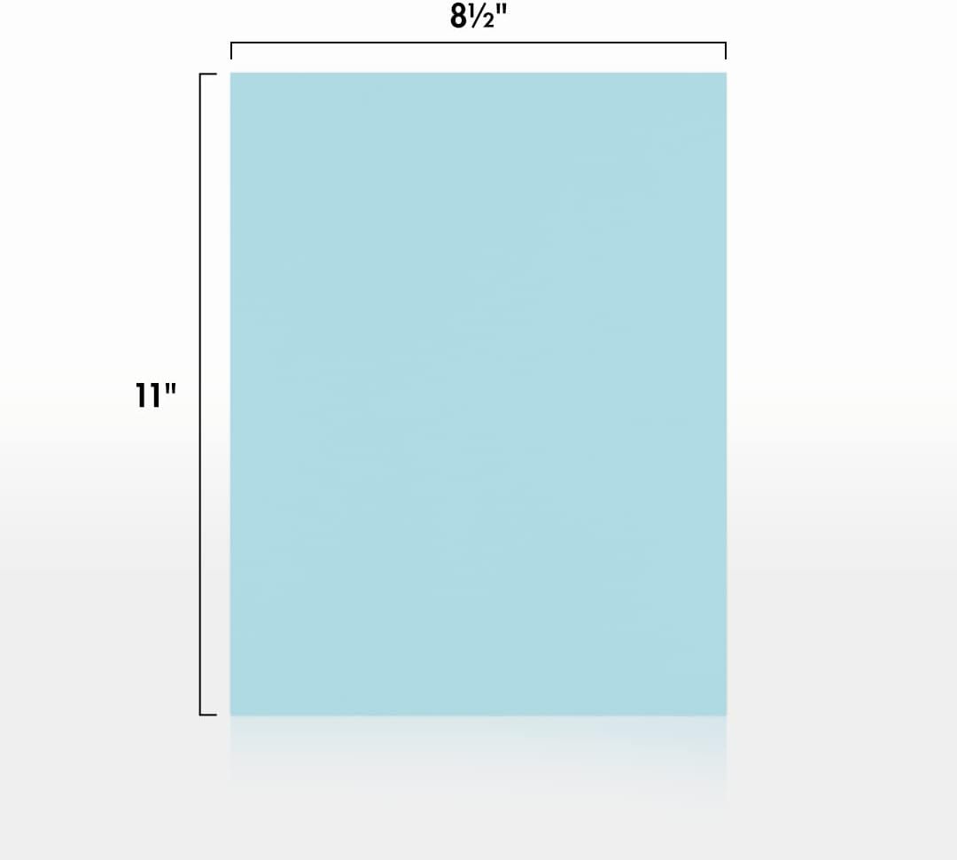 LUXPaper 8.5" x 11" Paper | Letter Size | Pastel Canary Yellow | 60lb. Text | 50 Qty