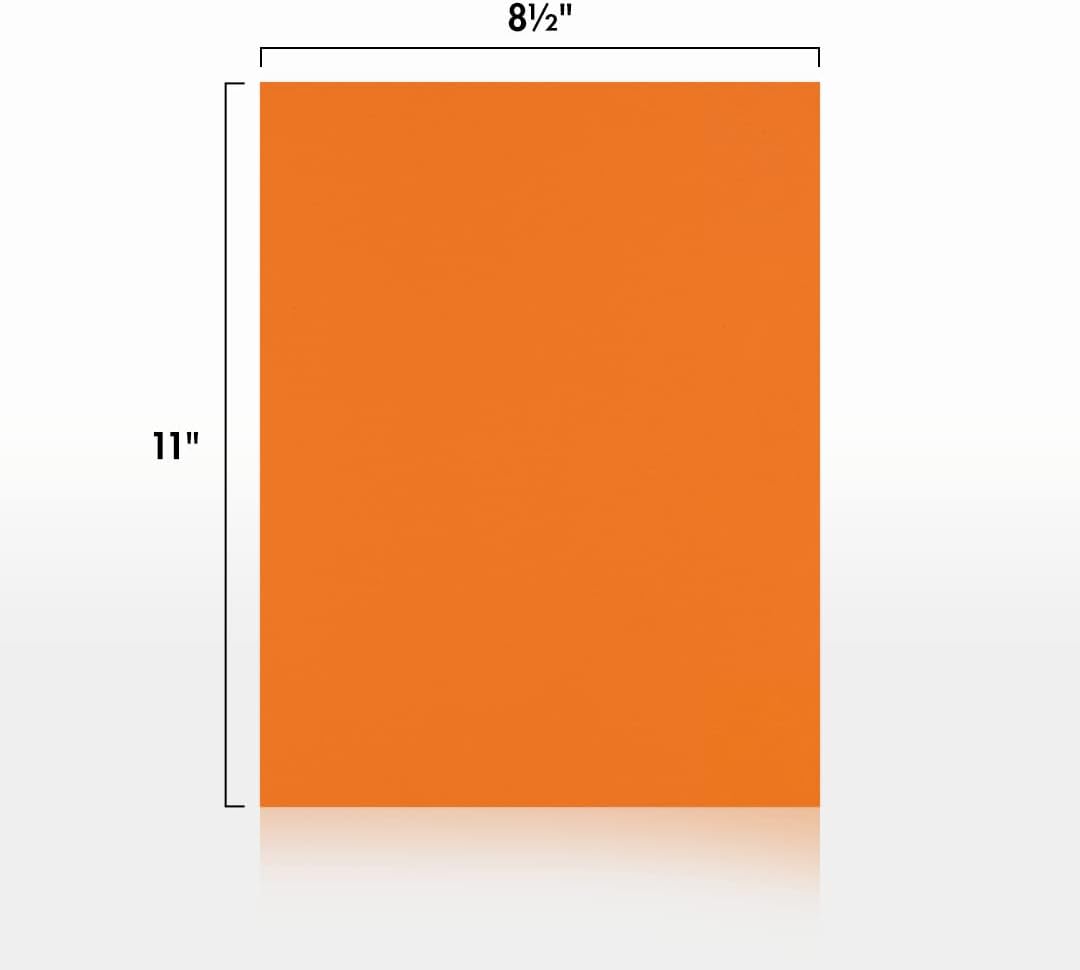 LUXPaper 8.5" x 11" Paper | Letter Size | Pastel Canary Yellow | 60lb. Text | 50 Qty