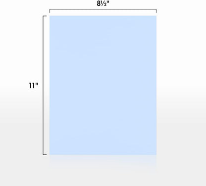 LUXPaper 8.5" x 11" Paper | Letter Size | Pastel Canary Yellow | 60lb. Text | 50 Qty