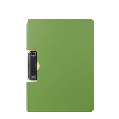 WERFOGH Portable File Clipboard Single Clip/Dual Clips Optional Folders Vertical Office Supplies(D)
