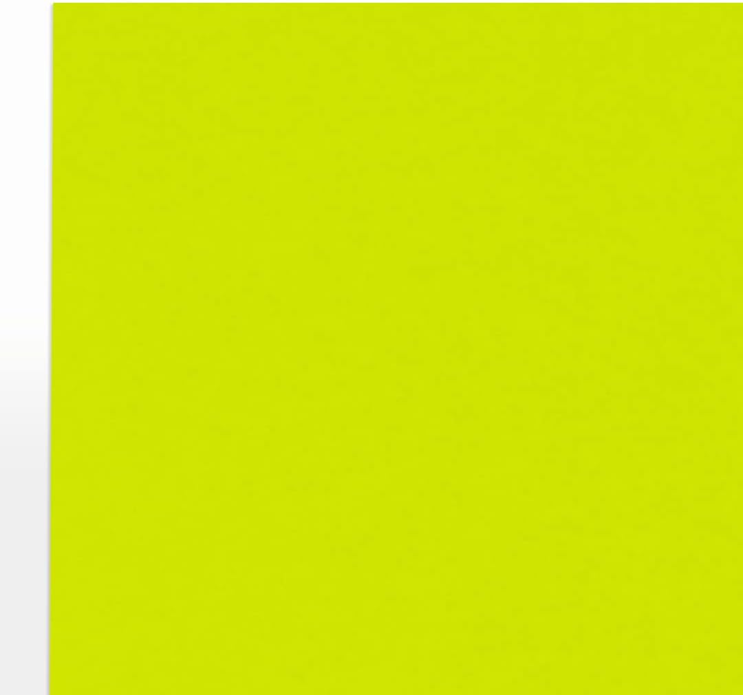LUXPaper 8.5" x 11" Paper | Letter Size | Pastel Canary Yellow | 60lb. Text | 50 Qty