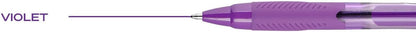 Uni-Ball Jetstream Elements Ballpoint Pen, Medium Point (1.0mm), Blue Ink, 6 Pens