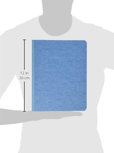 ACCO Pressboard Report Cover, Side Bound, Tyvek Reinforced Hinge, 8.5 Inch Centers, 3 Inch Capacity, Letter Size, Light Blue (A7025972A)