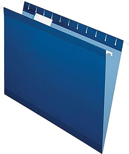 Pendaflex Reinforced Hanging File Folders, Letter Size, Bright Green, 1/5 Cut, 25/BX (4152 1/5 BGR)