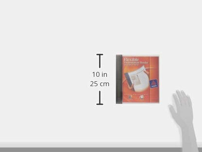 Avery Flexible View 3 Ring Binder, 1 Inch Round Rings, 1 Gray Binder (17676)