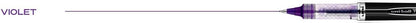 uniball Vision Elite Rollerball Pen, Micro Point (0.5mm), Blue Ink, 6 Pens