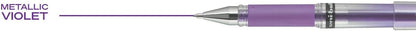 uniball Signo Gel Impact Pens, Bold Point (1.0mm), Metallic Pink Ink, 6 Pens