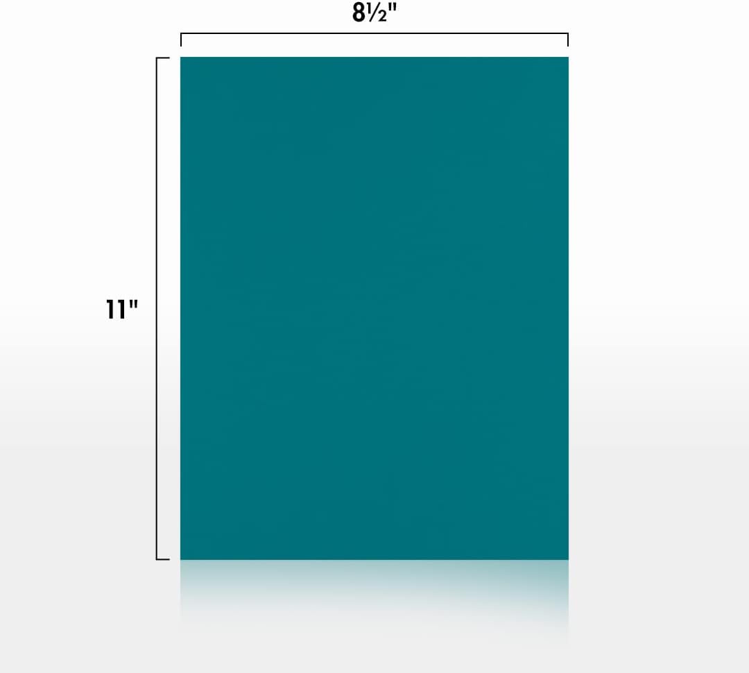 LUXPaper 8.5" x 11" Paper | Letter Size | Pastel Canary Yellow | 60lb. Text | 50 Qty