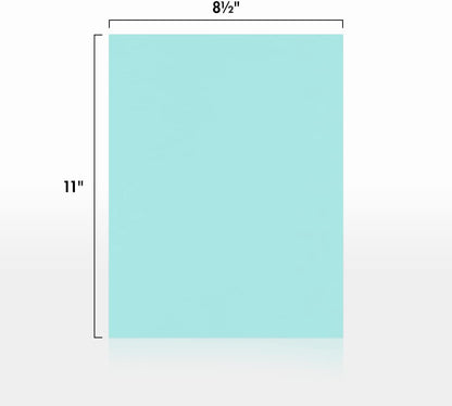 LUXPaper 8.5" x 11" Paper | Letter Size | Pastel Canary Yellow | 60lb. Text | 50 Qty