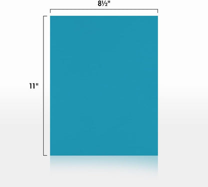 LUXPaper 8.5" x 11" Paper | Letter Size | Pastel Canary Yellow | 60lb. Text | 50 Qty