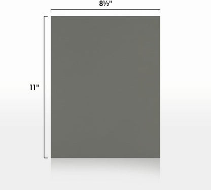 LUXPaper 8.5" x 11" Paper | Letter Size | Pastel Canary Yellow | 60lb. Text | 50 Qty