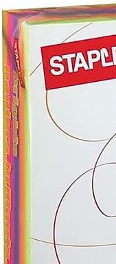 Staples Brights 24 Lb. Colored Paper Dark Green 500/Ream, For Office, School & Home
