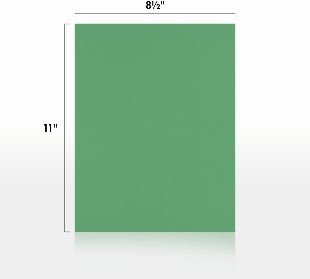 LUXPaper 8.5" x 11" Paper | Letter Size | Pastel Canary Yellow | 60lb. Text | 50 Qty