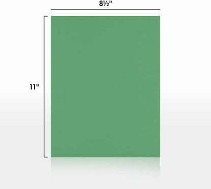 LUXPaper 8.5" x 11" Paper | Letter Size | Pastel Canary Yellow | 60lb. Text | 50 Qty