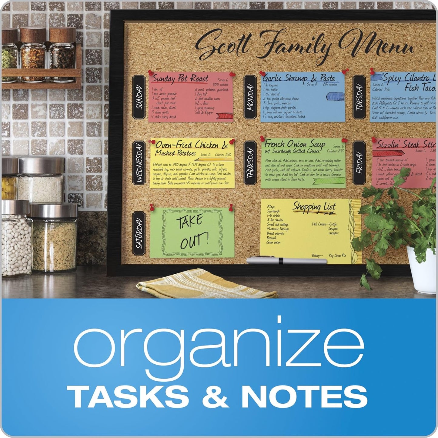 Blank Color Index Cards, 3" x 5", Cherry, 100 Per Pack (7320 CHE)