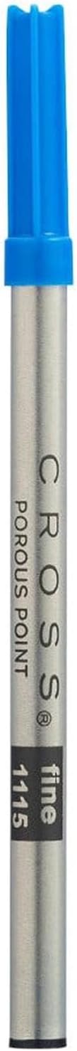 Cross Porous-Point Felt-Tip Refill for Selectip Pens - Blue - Medium - Felt-Tip Refill for Effortless Writing - Fast-Drying - Rich Pigmented Ink - Bold Lines & Smooth Laydown